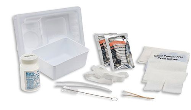 Tracheostomy supplies including HME components, suction equipment, tubes, and accessories